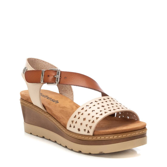 REFRESH Donna Sandali con zeppa 172846 Beige