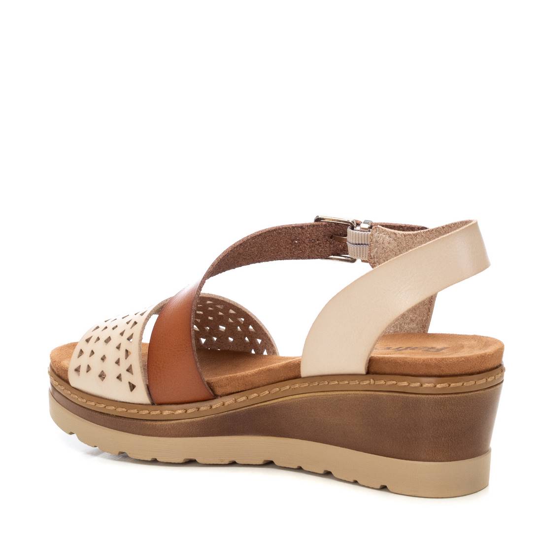 REFRESH Donna Sandali con zeppa 172846 Beige