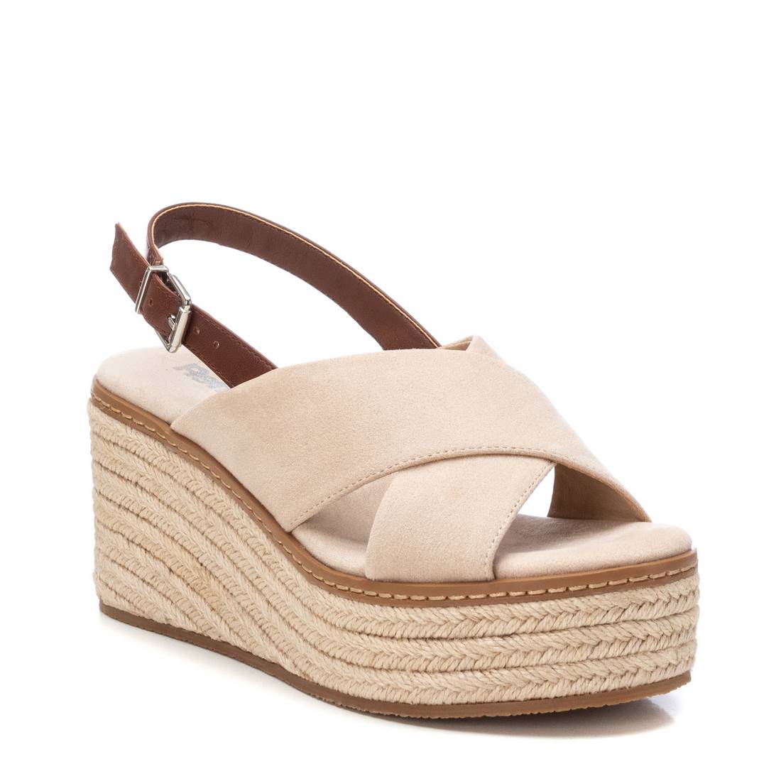 REFRESH Donna Sandali con zeppa 172579 Beige
