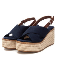 REFRESH Donna Sandali con zeppa 172579 Blu
