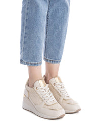 Xti Donna Sneakers bassa 143930 Beige