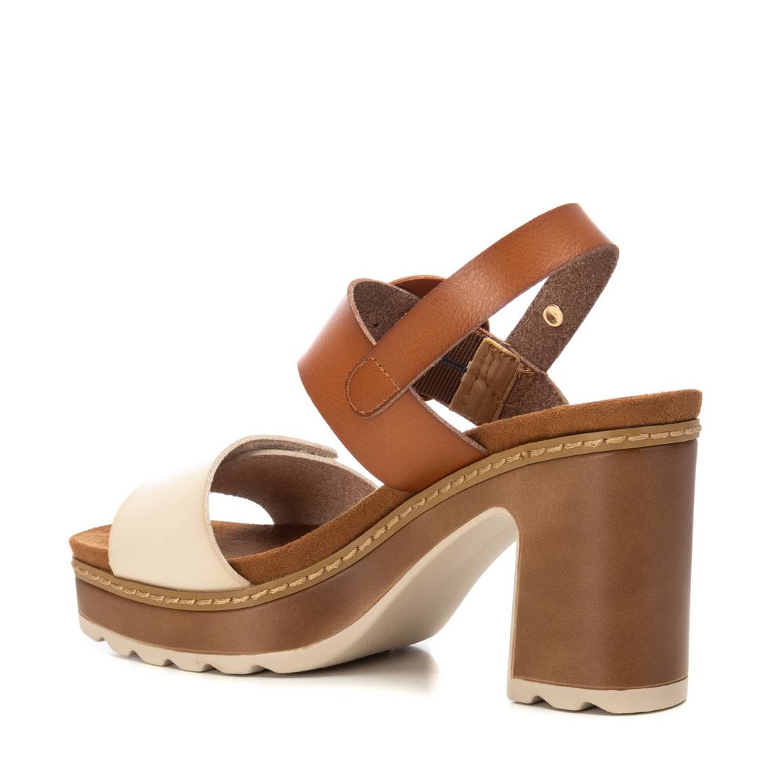Xti Donna Sandali con tacco 144088 Cammello