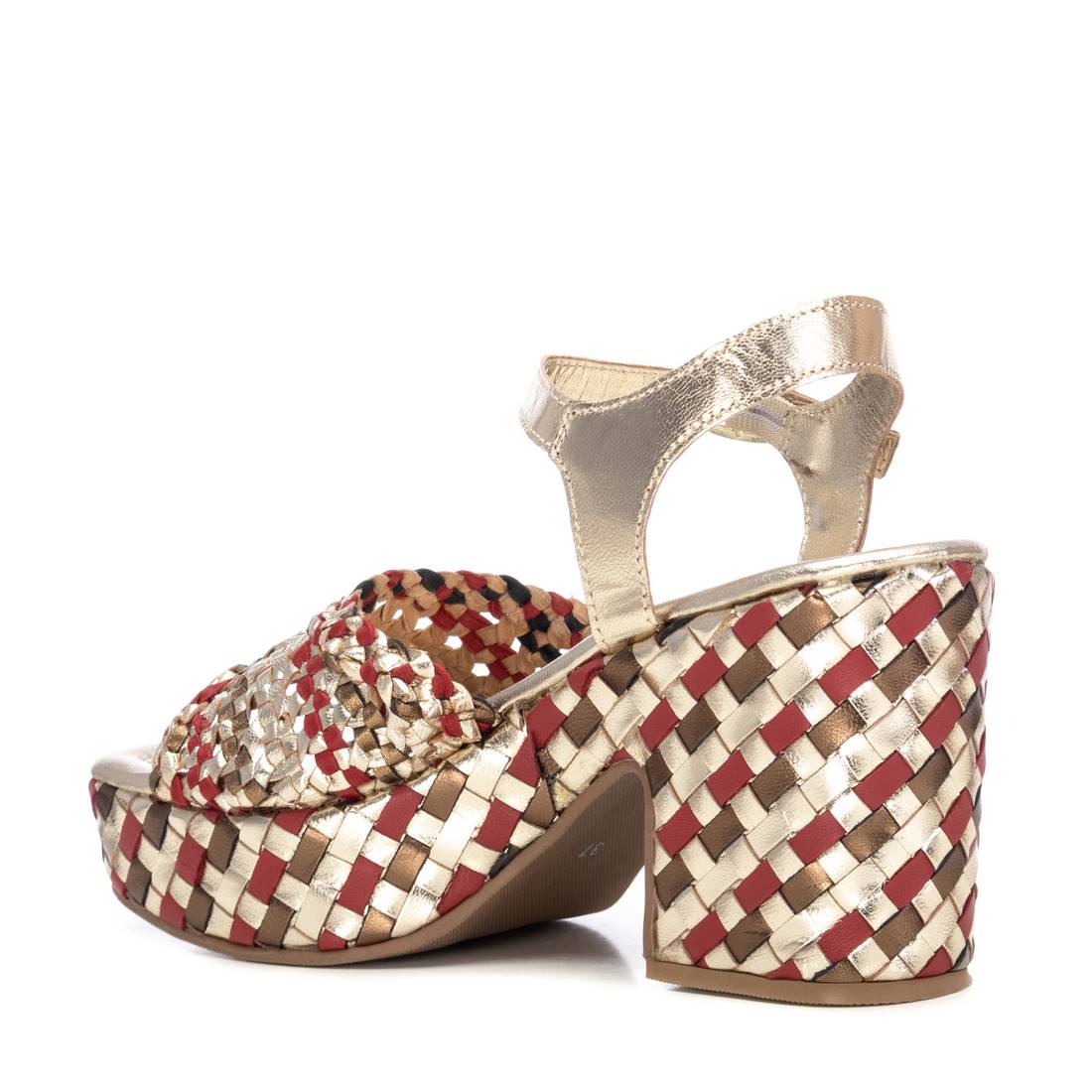 Carmela Donna Sandali con tacco 162224 Platino