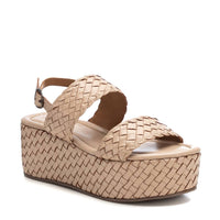Carmela Donna Sandali con zeppa 162232 Beige
