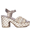 Carmela Femme Sandale à talon 162224 Argent/Or