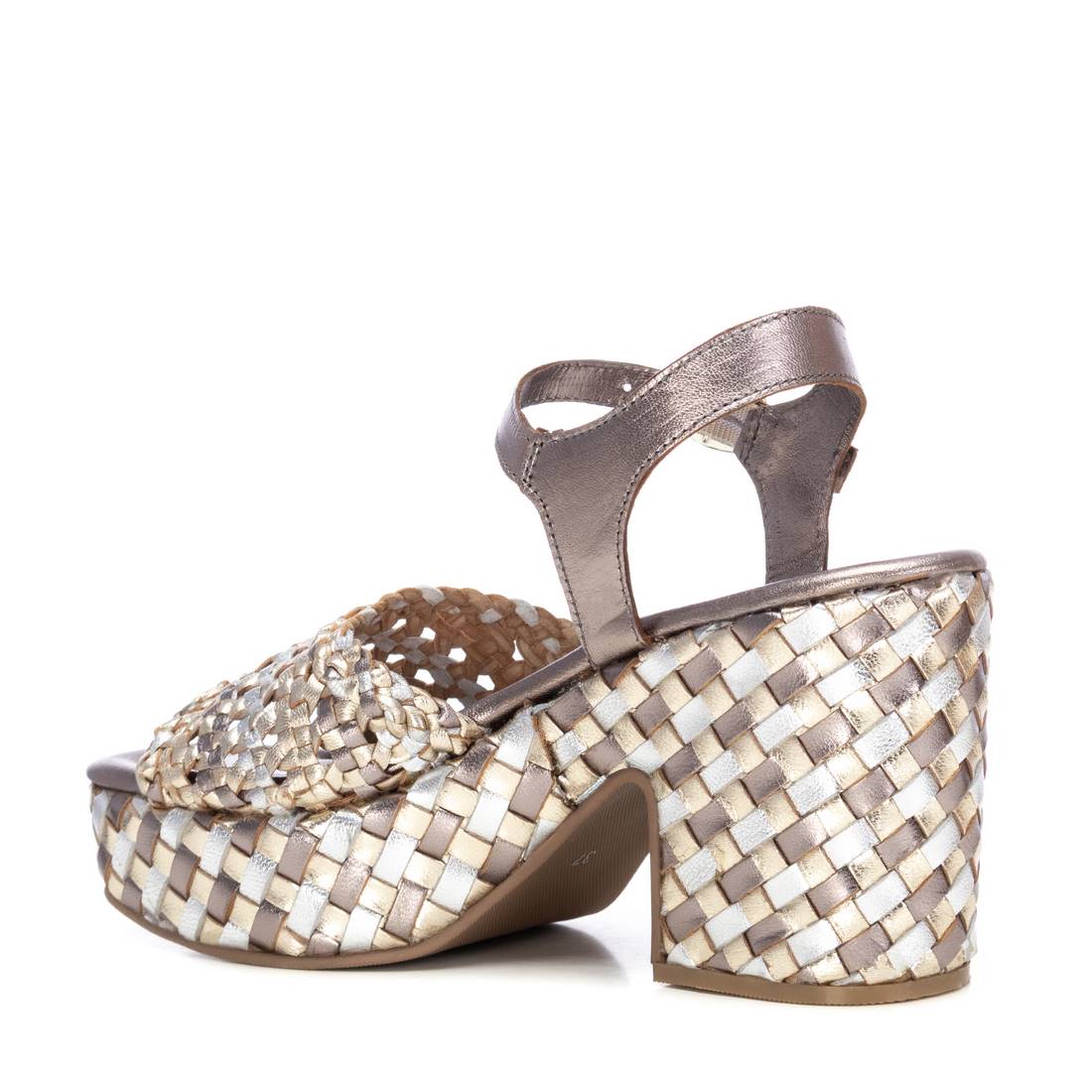 Carmela Donna Sandali con tacco 162224 Argento/Oro