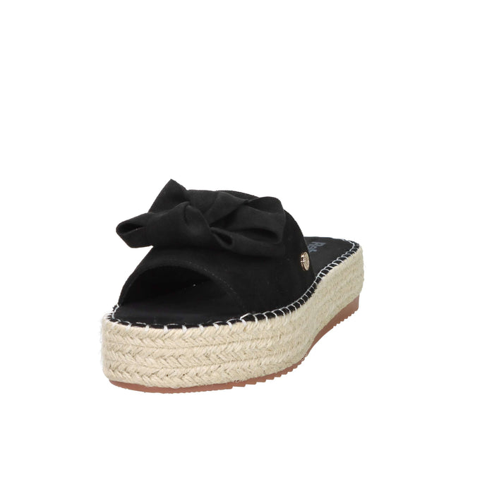REFRESH Donna Ciabatte con zeppa 172547 Nero