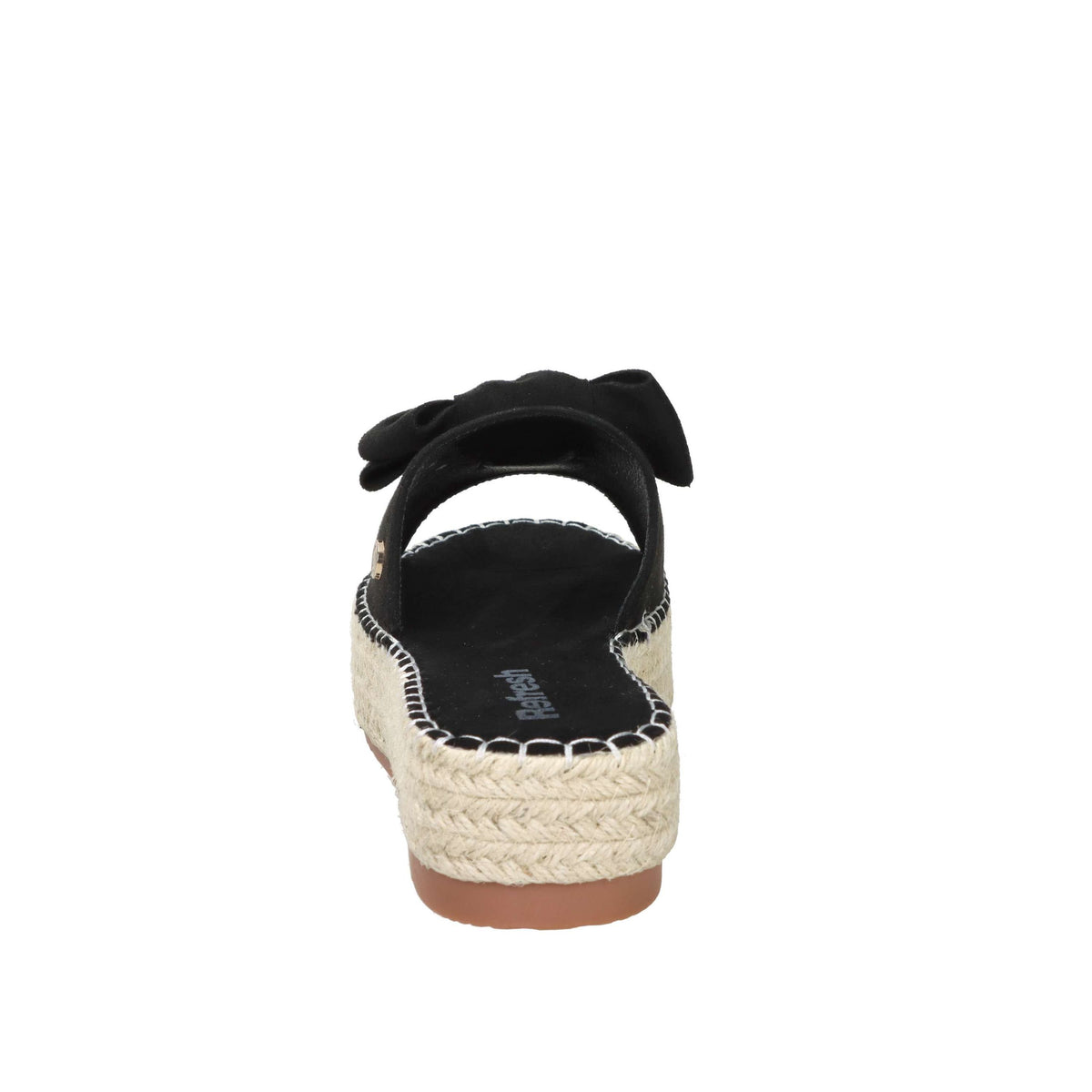 REFRESH Donna Ciabatte con zeppa 172547 Nero