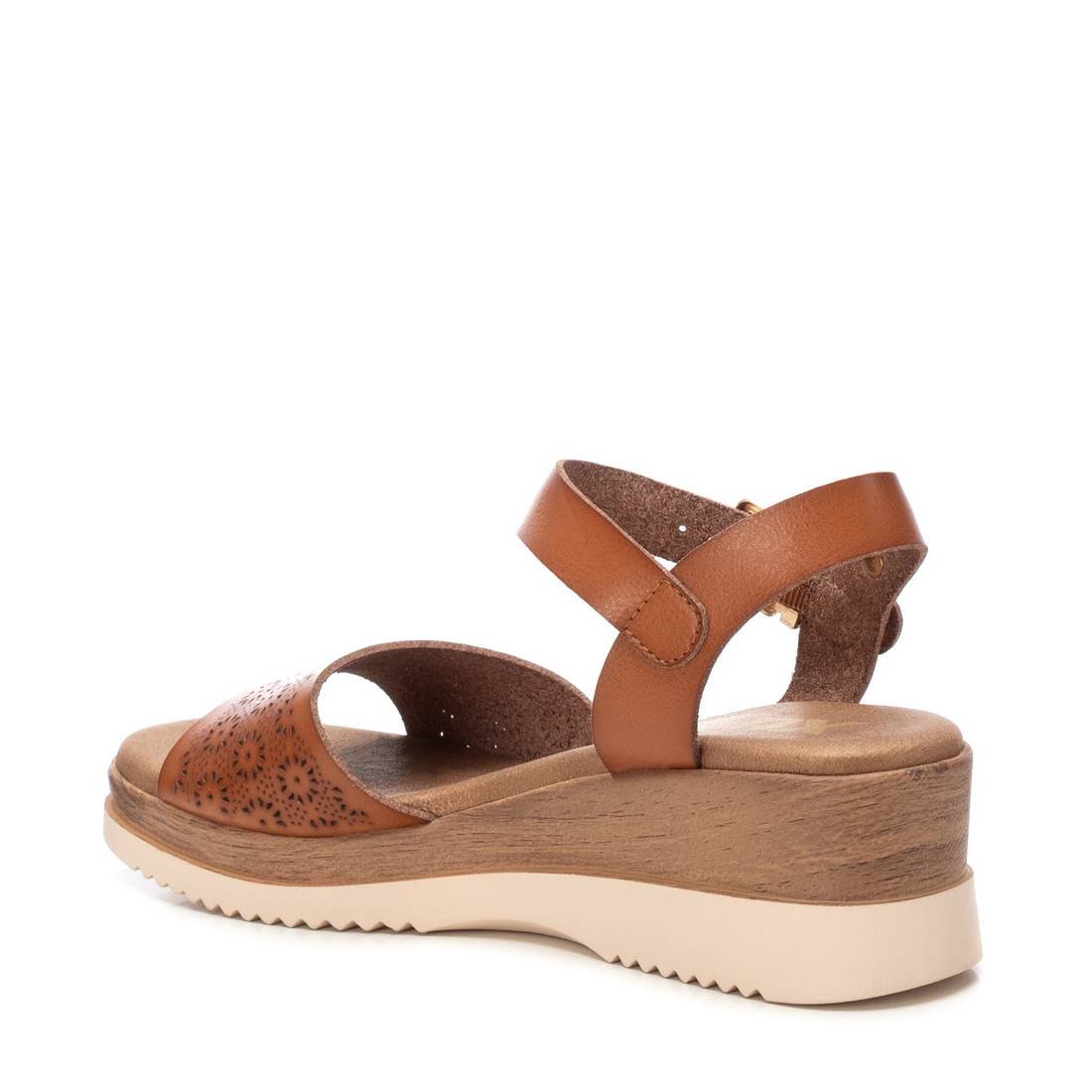 Xti Donna Sandali con zeppa 143850 Cuoio