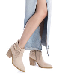 Xti Donna Stivaletti tacco 143883 Beige