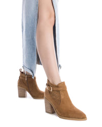Xti Donna Stivaletti tacco 143883 Cammello