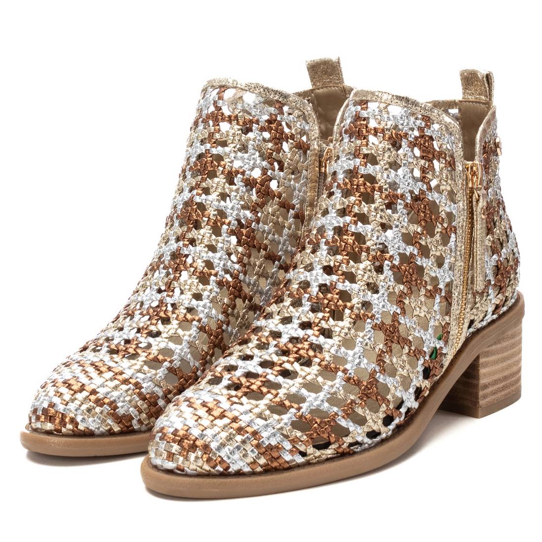 Xti Donna Stivaletti tacco 143963 Oro