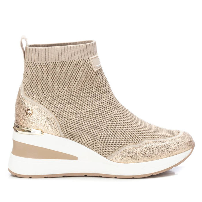 Xti Donna Sneakers alta 142405 Beige