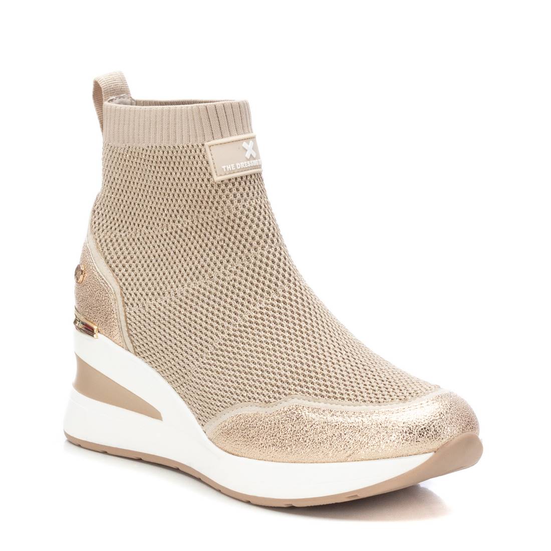 Xti Donna Sneakers alta 142405 Beige