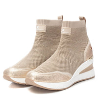 Xti Donna Sneakers alta 142405 Beige