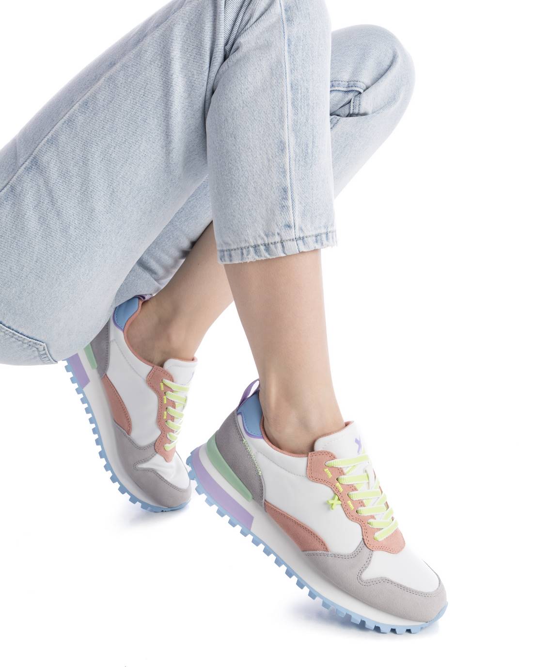 Xti Donna Sneakers bassa 144079 Bianco