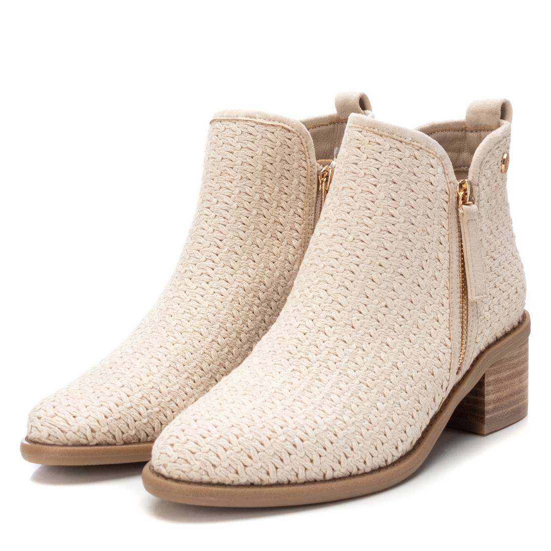 Xti Donna Stivaletti tacco 143962 Beige