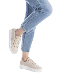 Xti Donna Sneakers bassa 143629 Beige