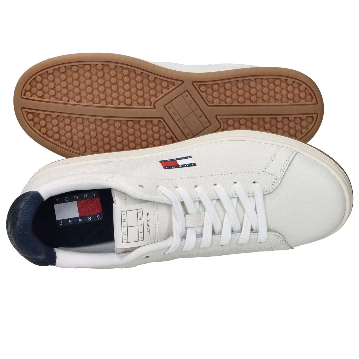 Tommy Hilfiger Uomo Sneakers bassa EM0EM01659 Bianco