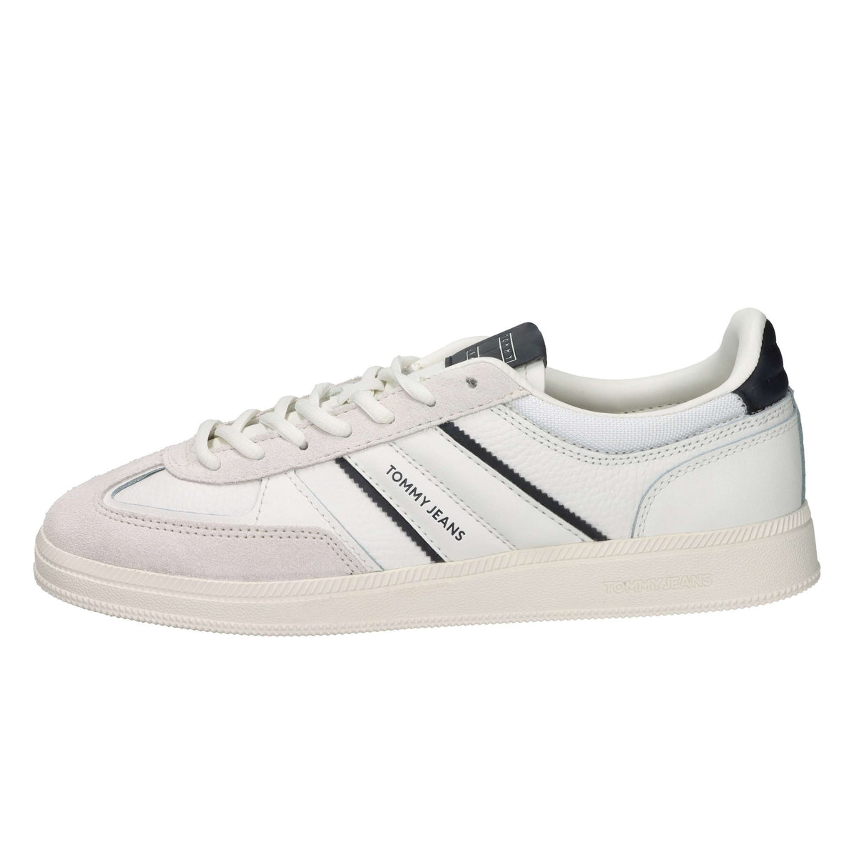 Tommy Hilfiger Uomo Sneakers bassa EM0EM01672 Bianco/Nero