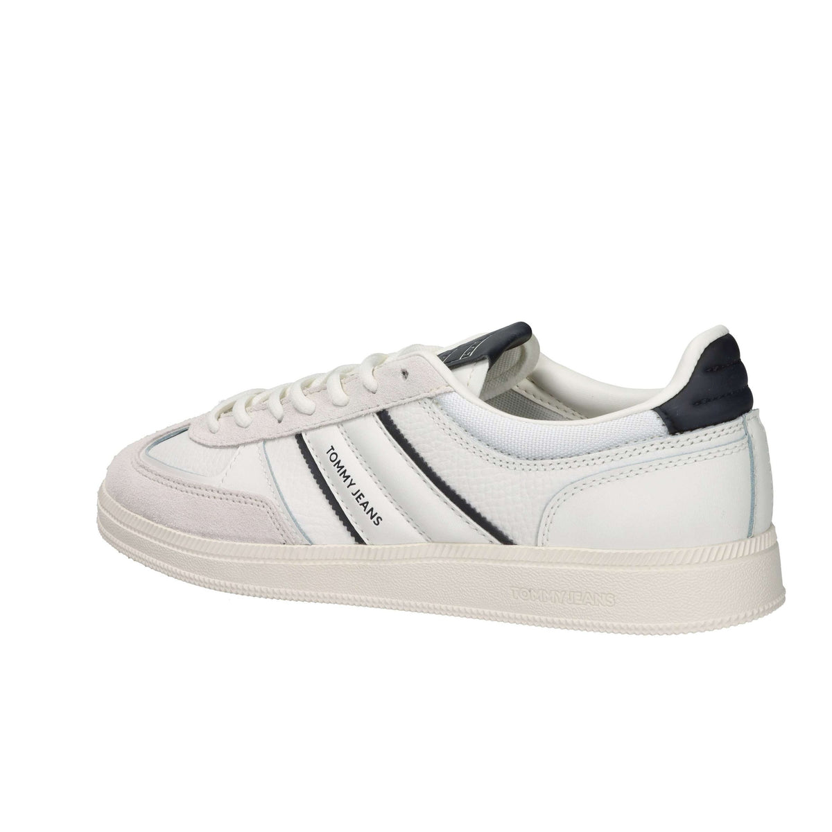 Tommy Hilfiger Uomo Sneakers bassa EM0EM01672 Bianco/Nero