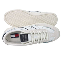 Tommy Hilfiger Uomo Sneakers bassa EM0EM01672 Bianco/Nero