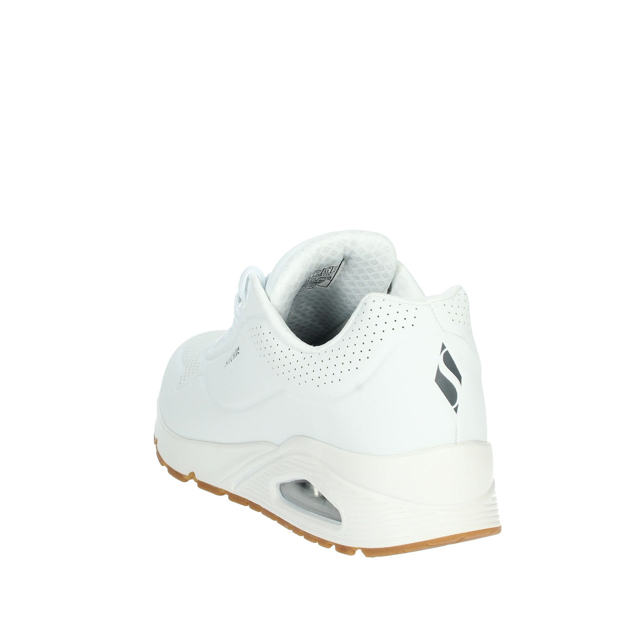 SKECHERS Uomo Sneakers bassa 52458 Bianco