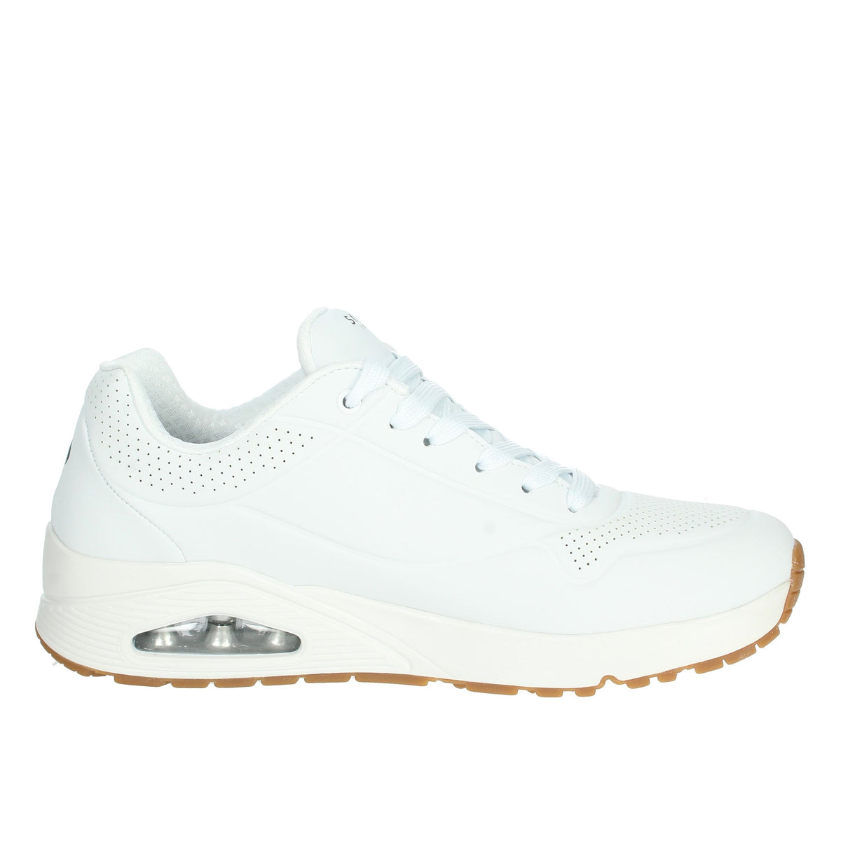 SKECHERS Uomo Sneakers bassa 52458 Bianco