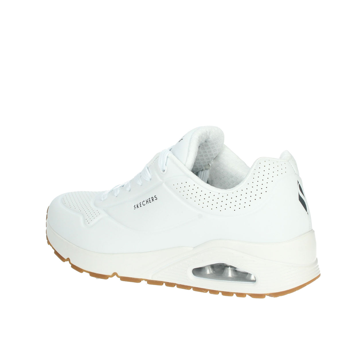 SKECHERS Uomo Sneakers bassa 52458 Bianco