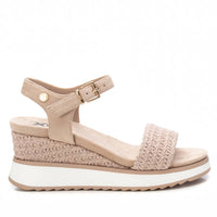 Xti Donna Sandali con zeppa 143857 Beige