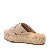 Xti Donna Ciabatte con zeppa 143640 Beige