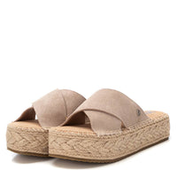 Xti Donna Ciabatte con zeppa 143640 Beige