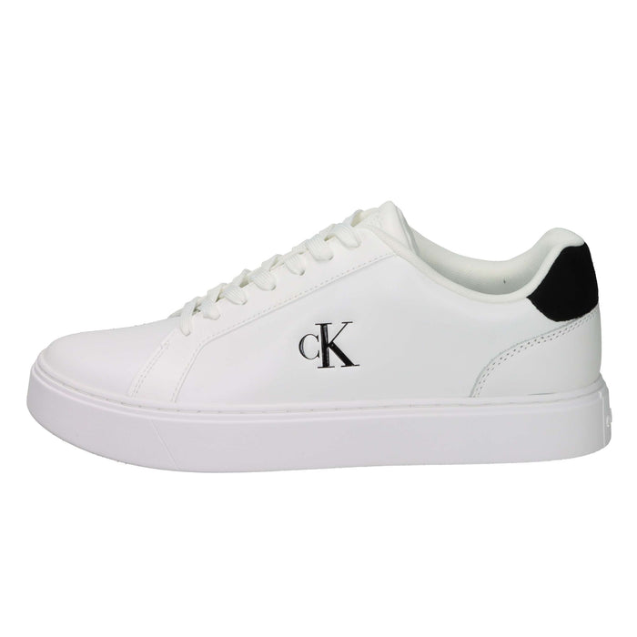 CALVIN KLEIN Uomo Sneakers bassa YM0YM01435 Bianco/Nero