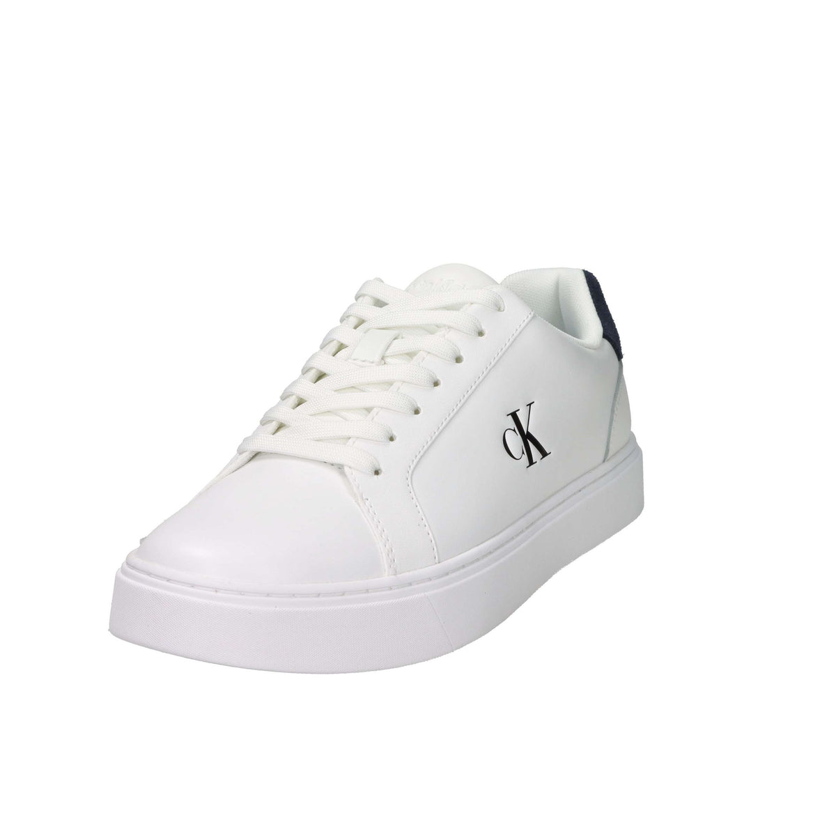 CALVIN KLEIN Uomo Sneakers bassa YM0YM01435 Bianco/Blu