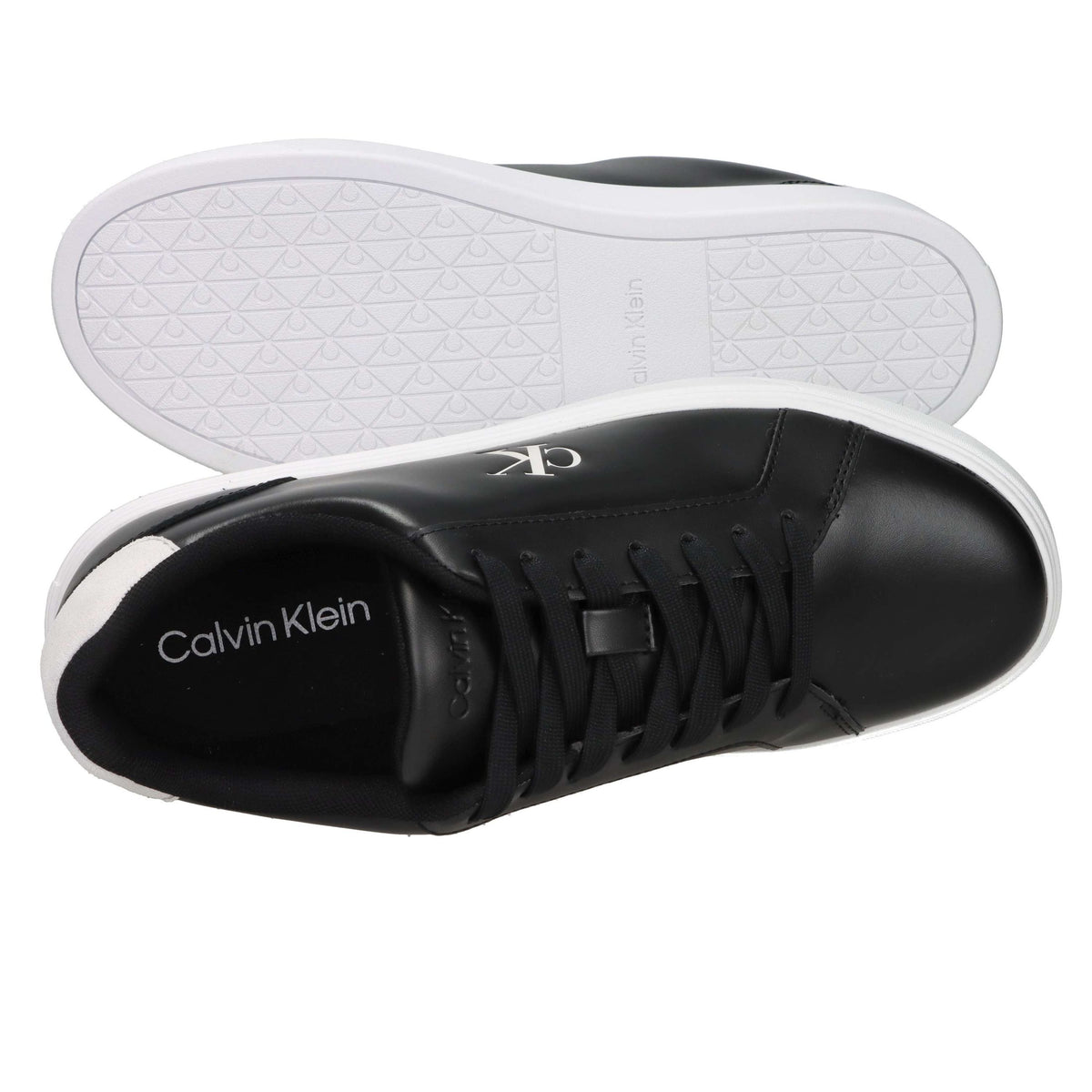 CALVIN KLEIN Uomo Sneakers bassa YM0YM01435 Nero/Bianco