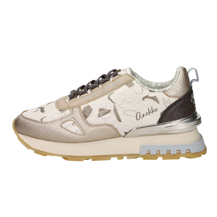 Anekke Donna Sneakers bassa LISBOA 423 Beige/Oro