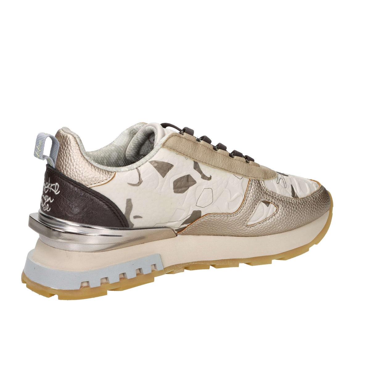 Anekke Donna Sneakers bassa LISBOA 423 Beige/Oro
