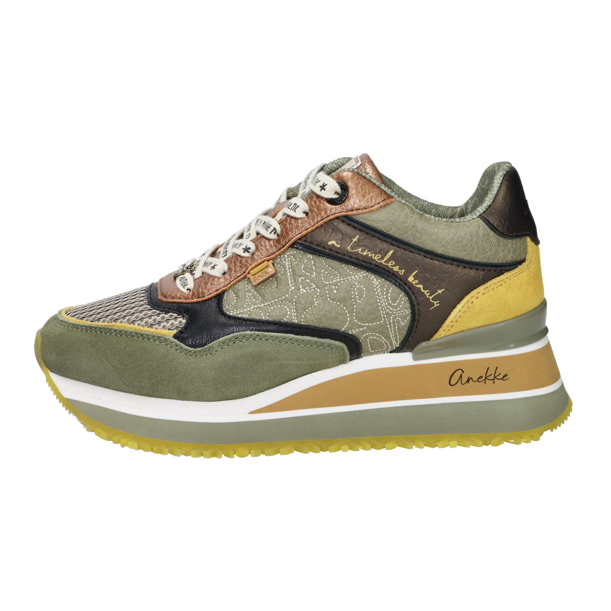 Anekke Donna Sneakers bassa LONDON 423 Verde