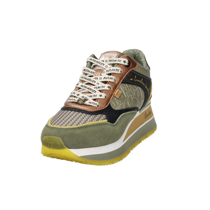 Anekke Donna Sneakers bassa LONDON 423 Verde