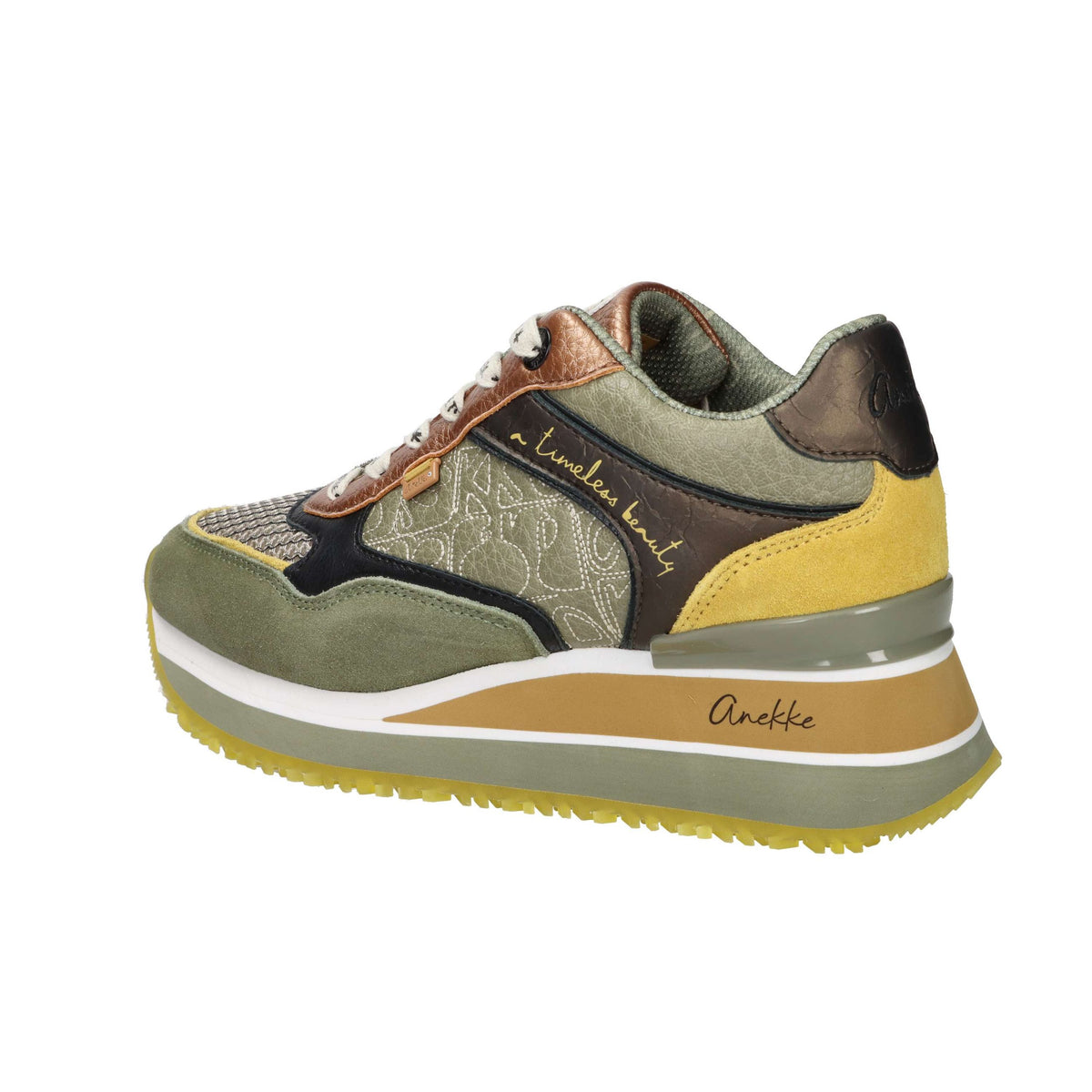 Anekke Donna Sneakers bassa LONDON 423 Verde