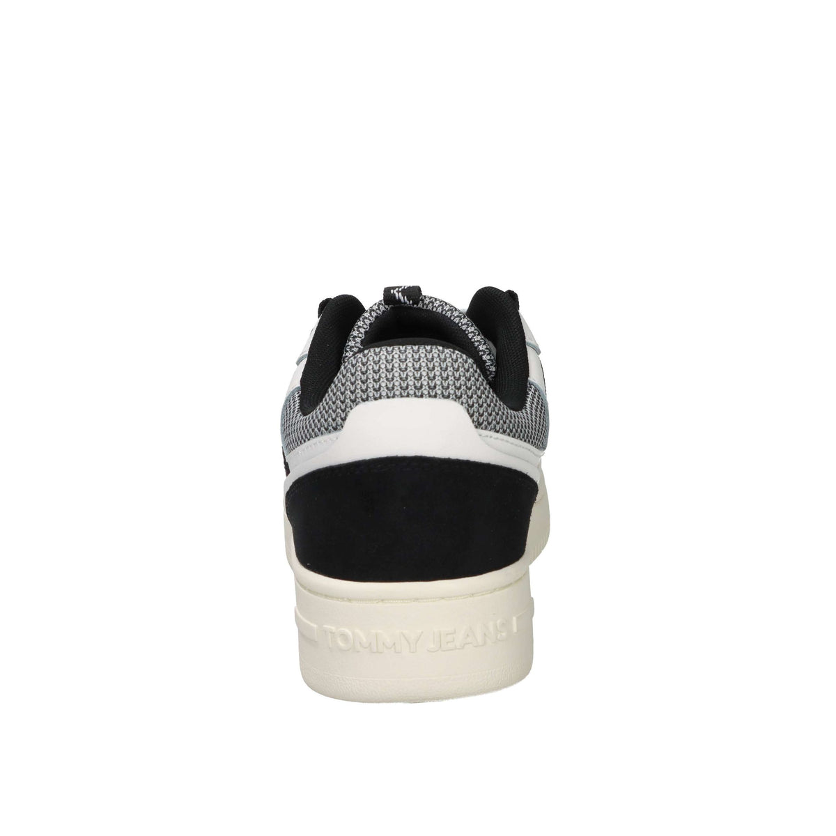 Tommy Hilfiger Uomo Sneakers bassa EM0EM01657 Bianco/Nero
