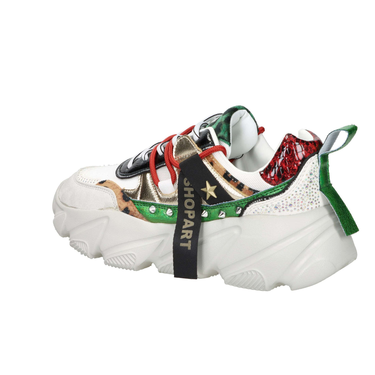 Shop Art Donna Sneakers bassa SASF251223 Bianco/Nero