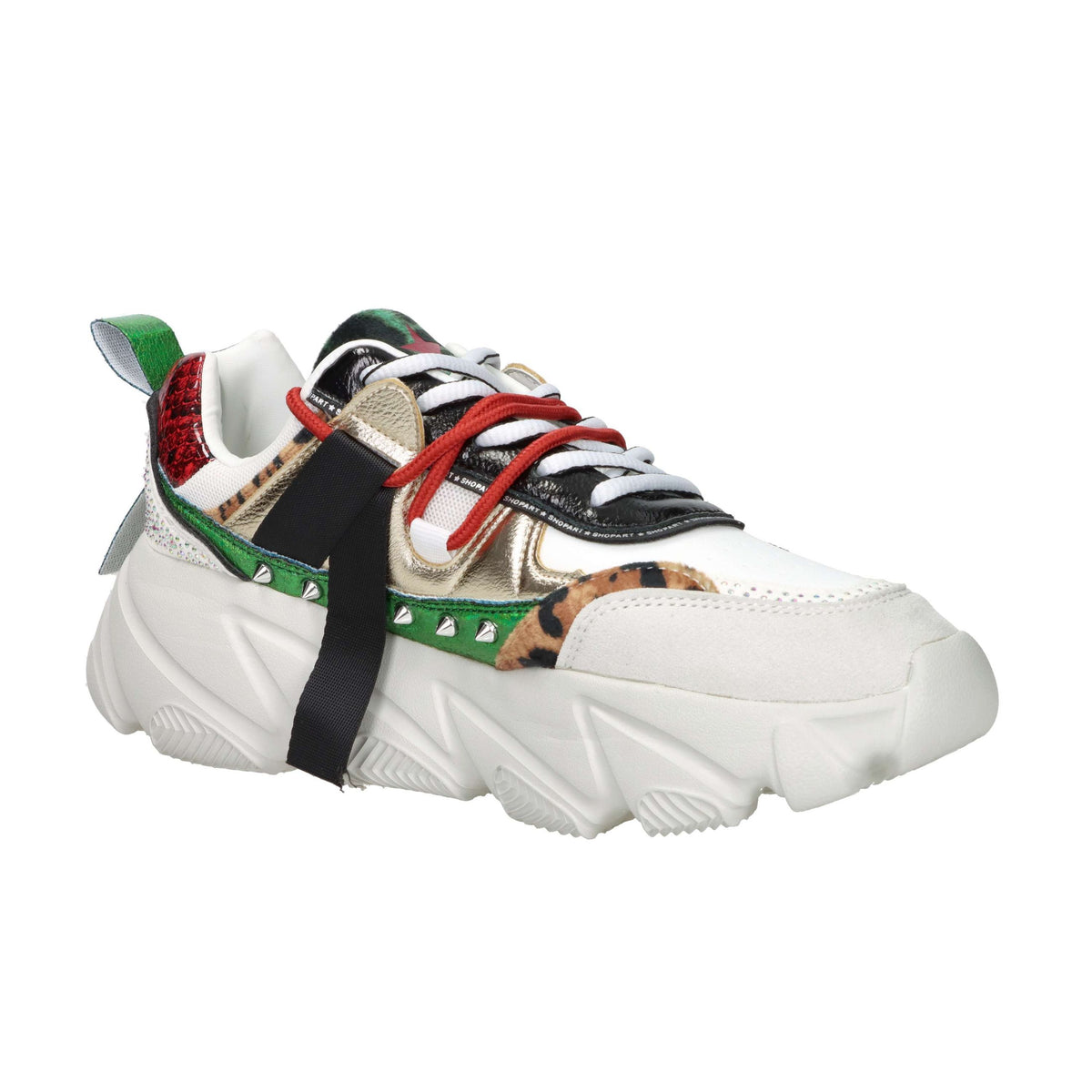 Shop Art Donna Sneakers bassa SASF251223 Bianco/Nero