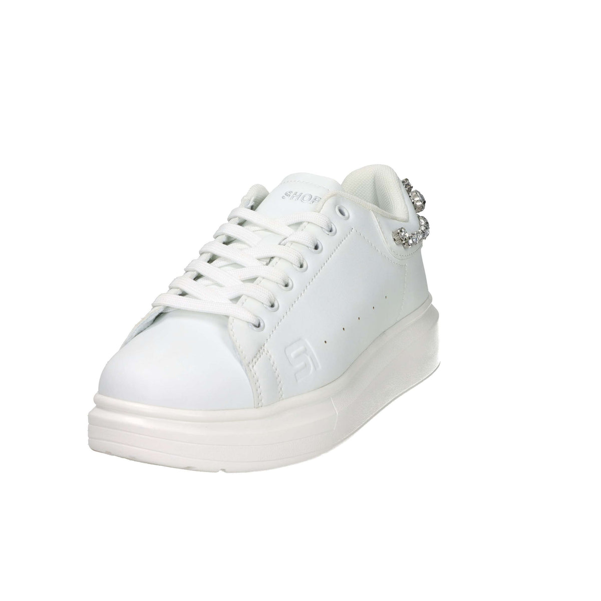 Shop Art Donna Sneakers bassa SASS250201 Bianco