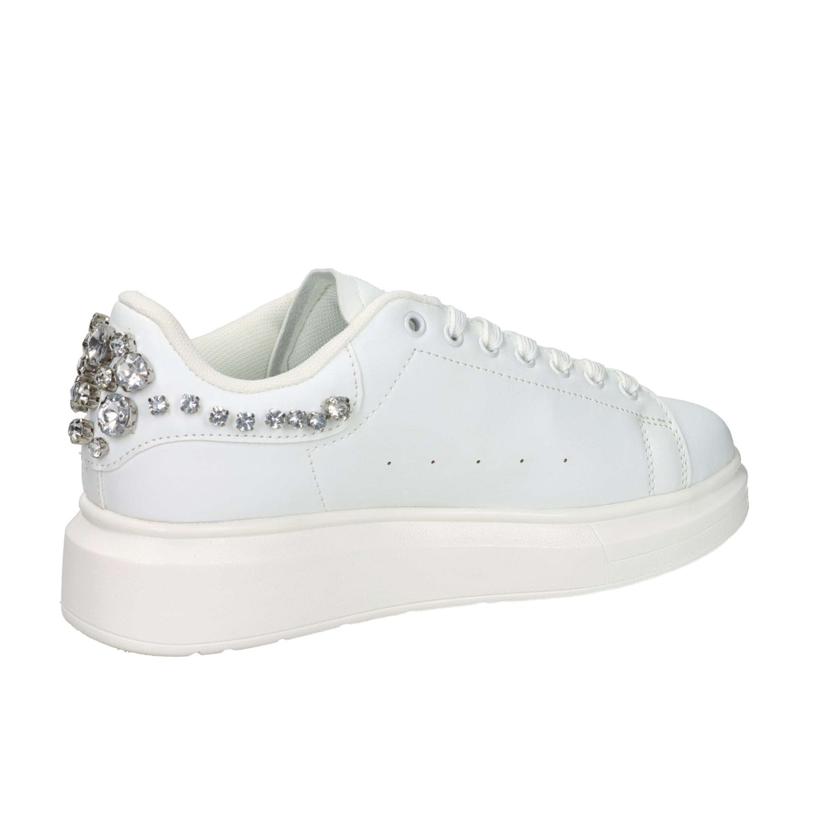 Shop Art Donna Sneakers bassa SASS250201 Bianco