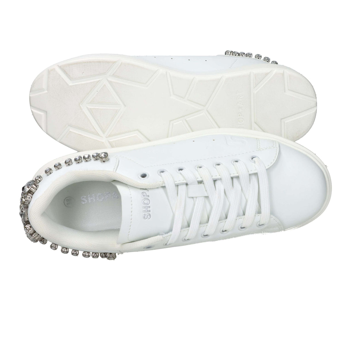 Shop Art Donna Sneakers bassa SASS250201 Bianco