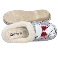 Alberola Donna Ciabatta invernale Z32474 Perla