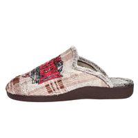 LUZON Uomo Ciabatta invernale G16 SER.221-116 Marrone