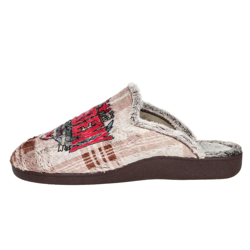 LUZON Uomo Ciabatta invernale G16 SER.221-116 Marrone