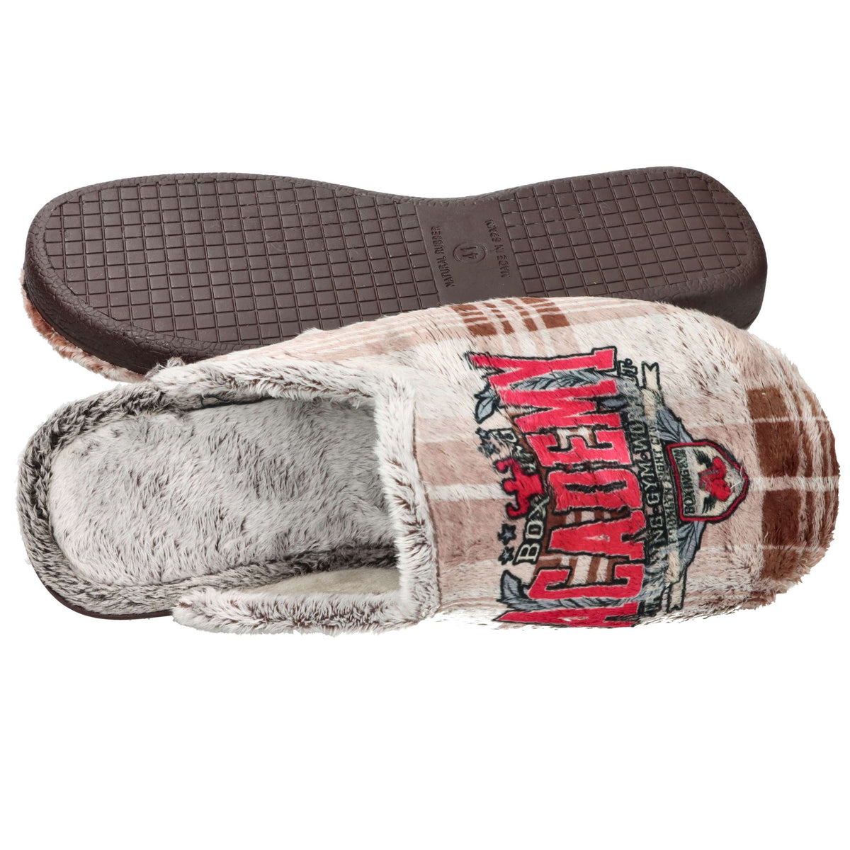 LUZON Uomo Ciabatta invernale G16 SER.221-116 Marrone